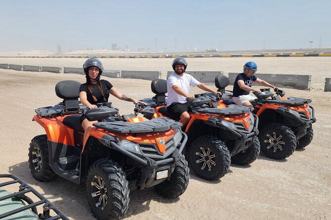 Desert Safari with Sandboarding and Inland Sea Private Tour - Sealine Beach and the optional camel stop