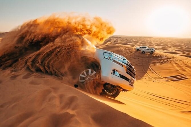 Desert Thrills: Evening Safari with Quad Bike & Camp Activities - Lahbab’s red dunes set the tone