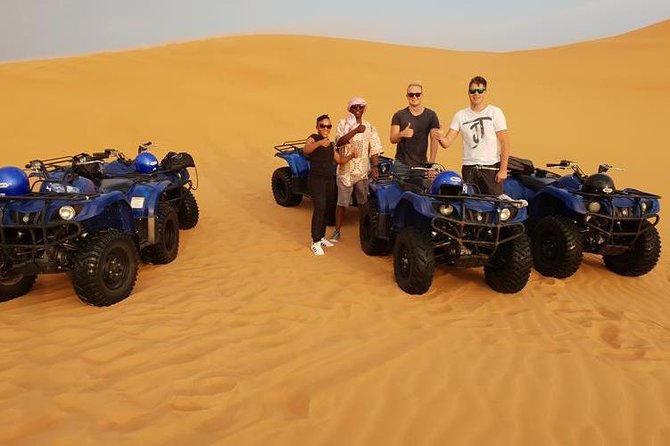 Desert Thrills: Evening Safari with Quad Bike & Camp Activities - Pickup removes the hardest planning