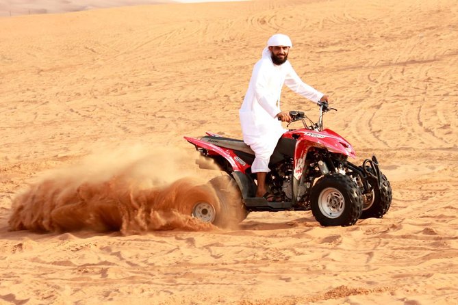Desert Thrills: Evening Safari with Quad Bike & Camp Activities - The evening camp changes the pace