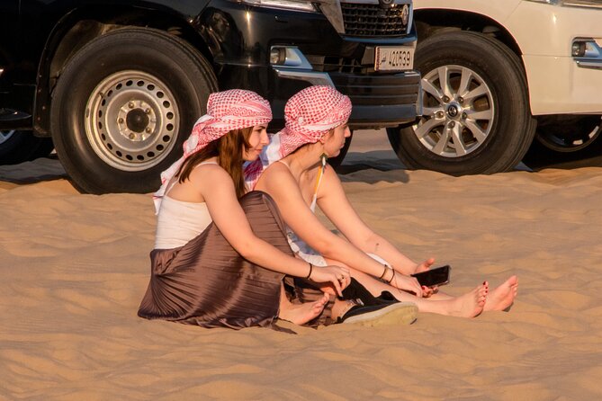 Desert Thrills Wild Dunes Safari in Doha - Reaching the Inland Sea at sunset