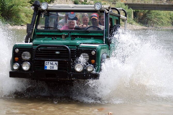 Discover the Taurus Mountains with Alanya Jeep Safari Tour - Waterfalls, River Swimming, and the Pool Stop