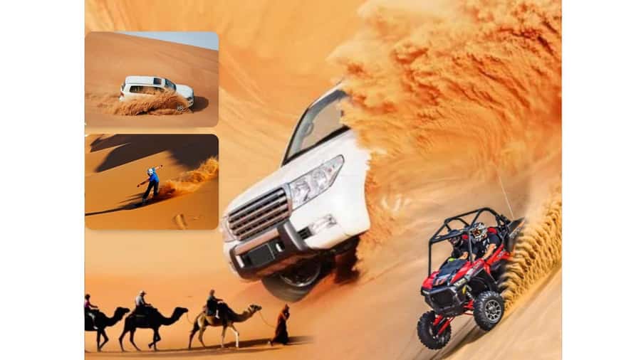 Doha: Budget Friendly Desert Safari,CamelRide & Sandboarding - Bedouin-style stops, Arabic tea, and refreshments