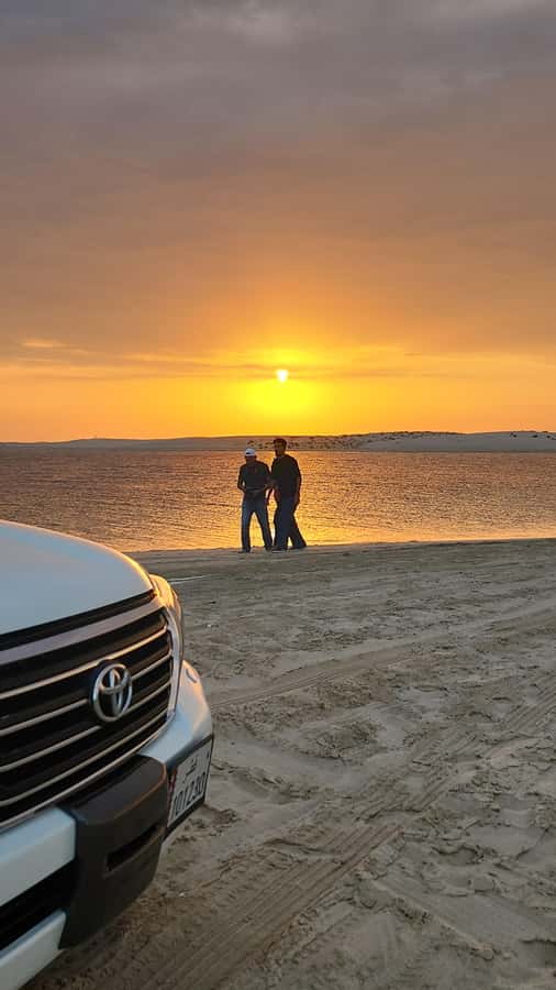 Doha: Desert Safari, Adventure, Sandboarding and Camel Ride - A four-hour route from Doha to Qatar’s Inland Sea