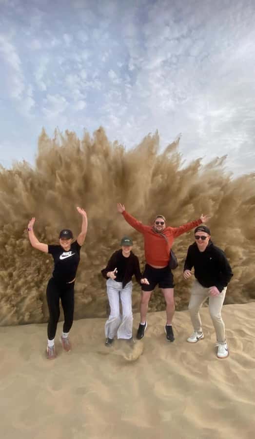 Doha: Desert Safari, Adventure, Sandboarding and Camel Ride - Sealine Beach Resort and the short camel ride