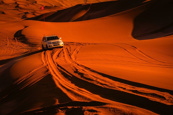 Doha Desert Safari Dune bashing,Sandboarding,CamelRide,Inland Sea - Leaving Doha for Qatar’s open desert