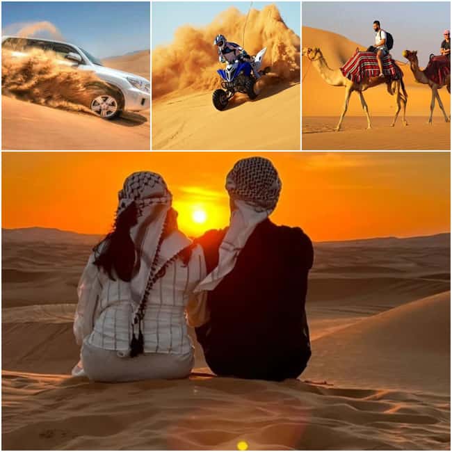 Doha: Desert Safari to the Inland Sea with All Activities - Sandboarding for a quick shot of fun