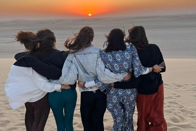 Doha Half Day Desert Safari Dune Bashing Camel Ride Sandboarding - A short camel ride and Bedouin-style stop