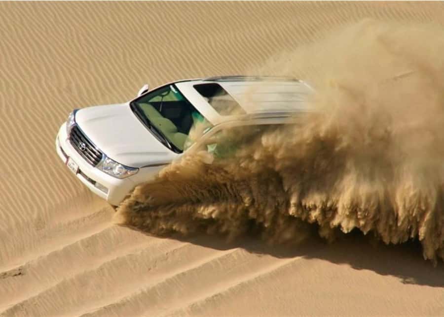 Doha : Inland Sea Desert Safari ,Camel Ride & Sandboarding - Reaching Qatar’s Inland Sea by 4x4