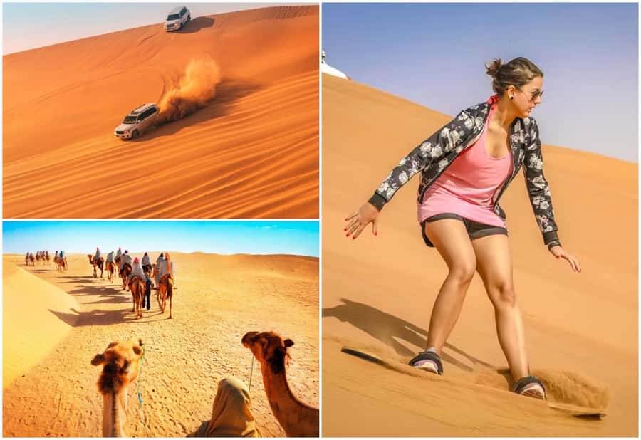 Doha: Inland Sea Desert Safari with Sunset & Sunrise Views - Sealine Beach and the route toward the Inland Sea