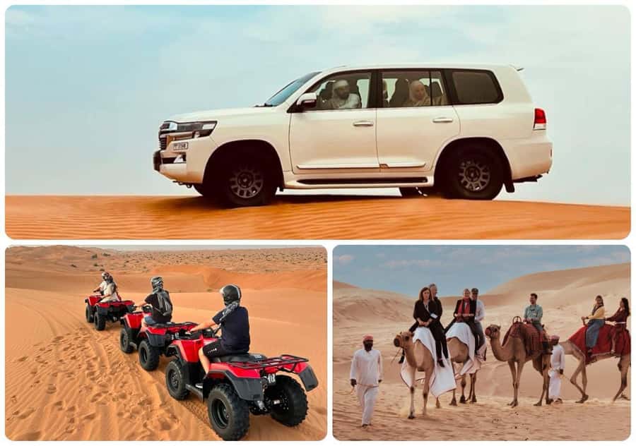 Doha: Inland Sea Desert Safari with Sunset & Sunrise Views - Sunset views, sunrise wording, and the timing question