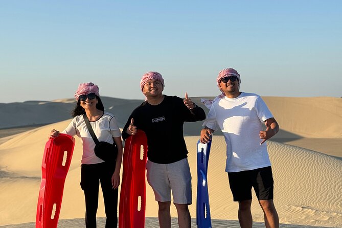 Doha: Luxury Desert Safari, Quad Bike & Sandboarding - From Doha to the open desert