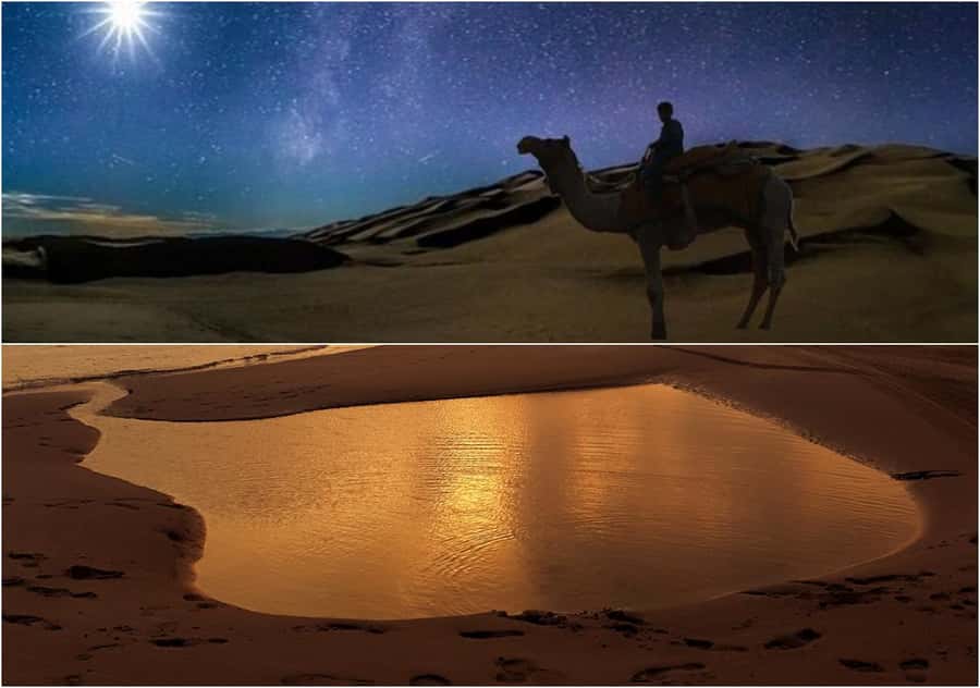 Doha Night Desert Safari Stargazing And Camel Ride - The Inland Sea is more than a photo stop