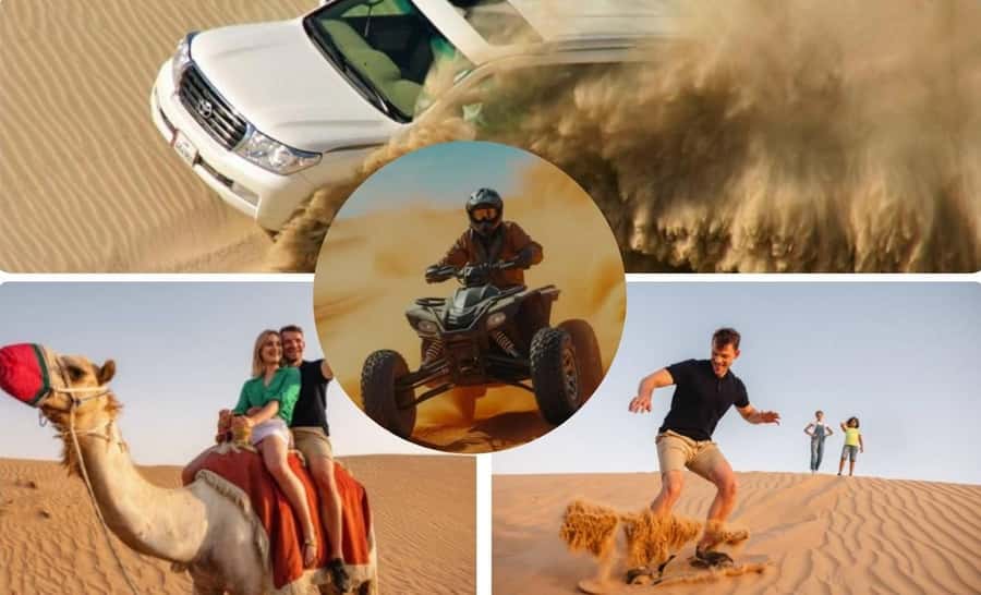 Doha: Night Inland Sea Desert Safari with Full Activities - Reaching the moonlit Inland Sea