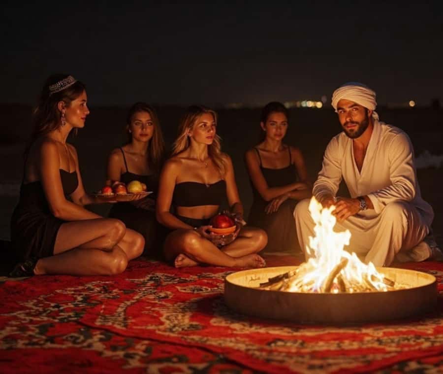 Doha: Night Inland Sea Desert Safari with Full Activities - From pickup in Doha to Mesaieed