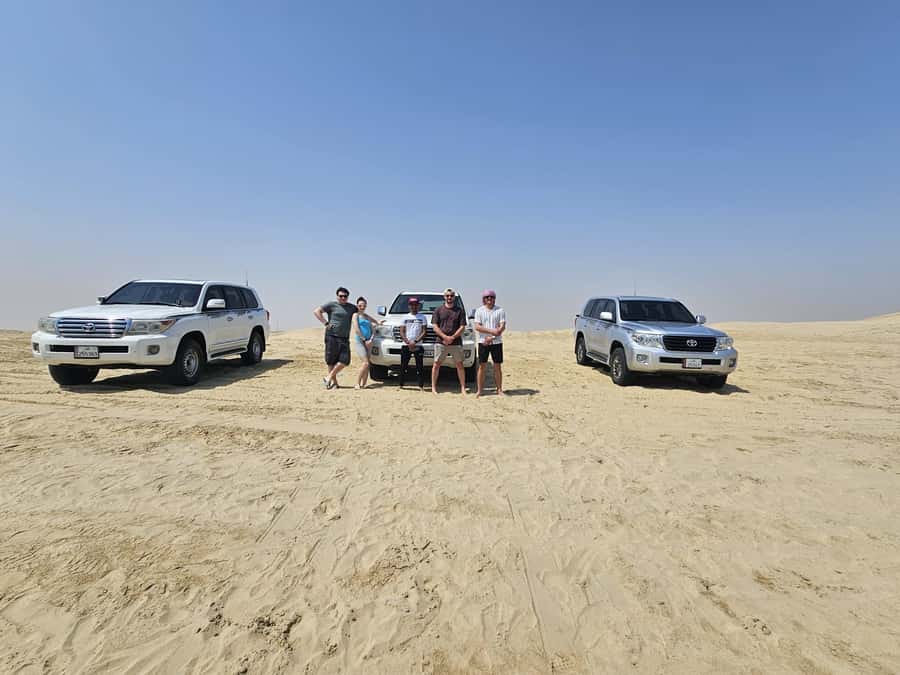 Doha:Private Desert Safari, Falcon, Sandboarding,inland sea - What $71 means for value