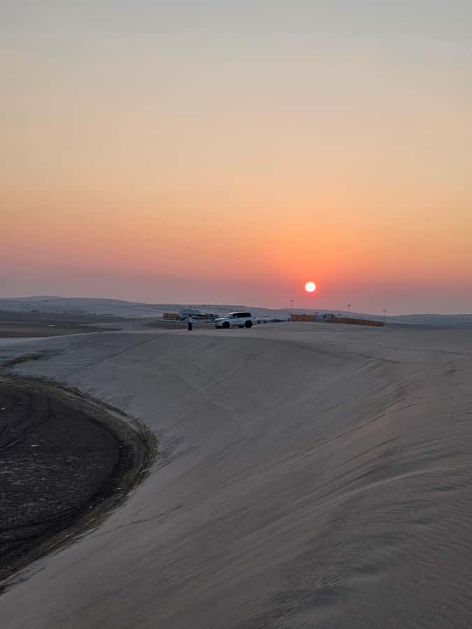 Doha Private Desert Safari, inland sea, sand boarding - The Inland Sea and the best photo stop