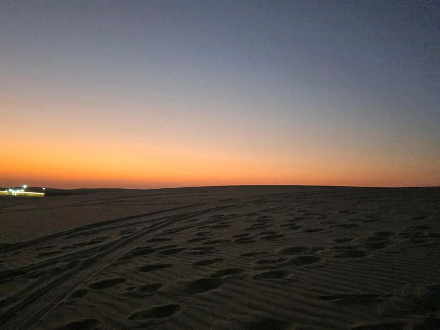 Doha Private Desert Safari, inland sea, sand boarding - Who will enjoy this most