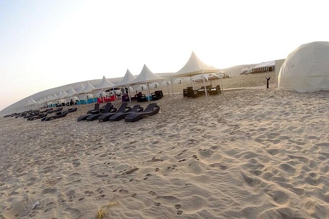 Doha Private Overnight Desert Safari - An overnight camp with dinner and breakfast