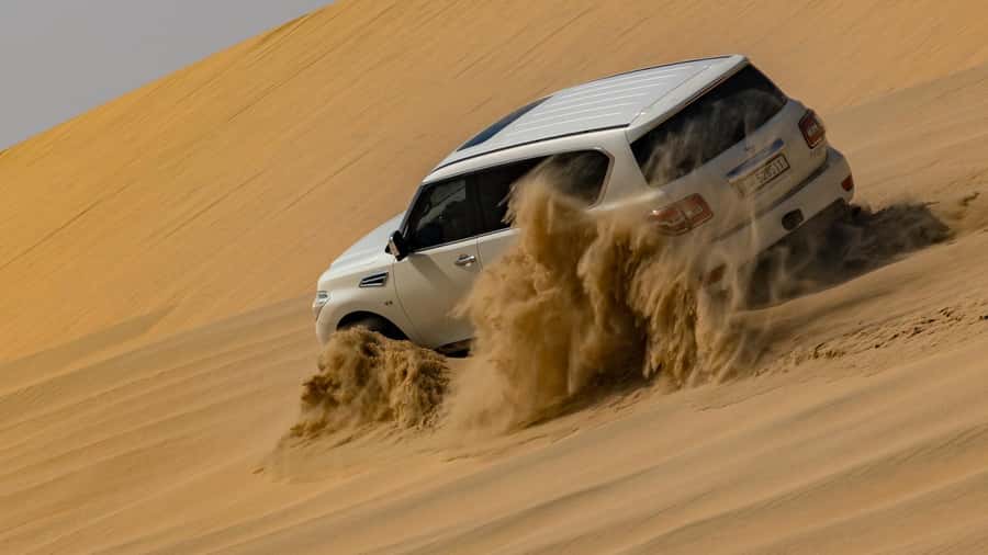Doha Qatar: Airport Layover or Transfer Desert Safari. - The 45-minute ride from Doha to the dunes