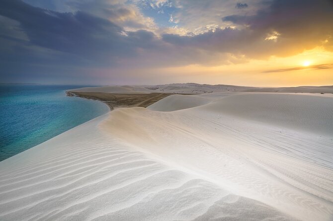 Doha Safari Adventures, Dune Bashing, Sand Buggy, Camel Ride Tour - The 35-minute ride out from Doha