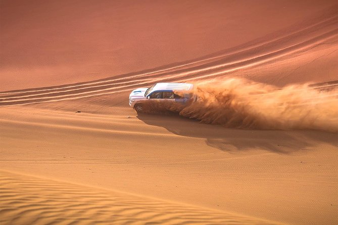 Doha: Safari, Dune bashing, Camel Ride, Sandboarding & Inland Sea - Leaving Doha for Qatar’s southern desert