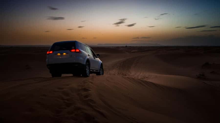 Doha:Safari Tour with Lunch/Dinner in Desert by the Sea Side - Camel riding, camp food, and a chance to swim