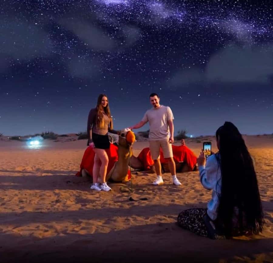 Doha: Stargazing Desert Safari w/ Dune Bashing & Camel Ride - Why the night sky is the star of this Doha safari