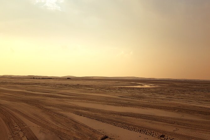 Doha: Sunrise /Sunset Desert Safari with Sand Boarding,Camel ride - What the $49 price really covers