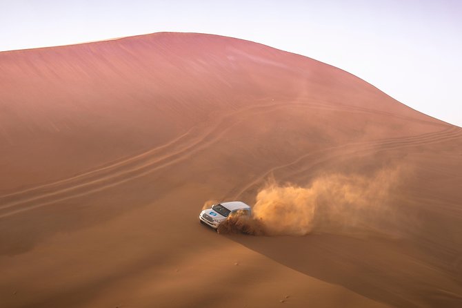 Doha: Sunset Desert Safari, Camels, Sandboarding & Inland Sea - Getting from Doha to the dunes