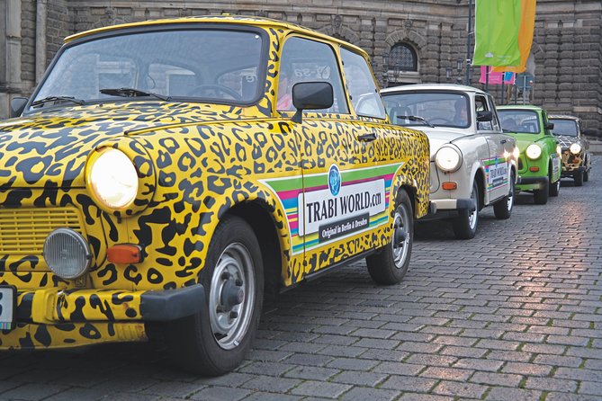 Dresden Live-Guided Self-Drive Trabi Safari City XXL Tour 2h15min - Blasewitz and the Elbe Meadows