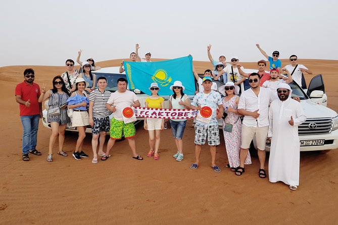 Dubai 4x4 Desert Safari, Quad Bike, Camel Ride & BBQ Dinner - Dinner, soft drinks, and the three-show finale