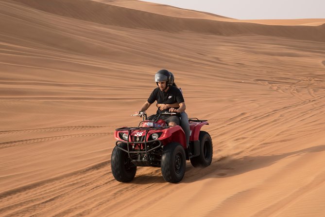 Dubai: Adventure Quad Bike Safari, Camel Ride & Refreshments - Morning or afternoon: choosing the better departure