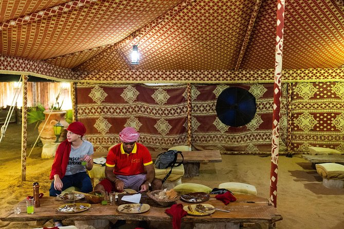 Dubai Camel Desert Safari, Traditional Meal & Heritage Activities - What the four-course Emirati dinner includes