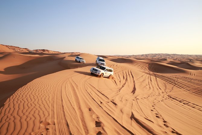 Dubai Desert Discovery: Red Dunes Safari, Sandboard & Camel Ride - The main event: dune bashing in a 4WD