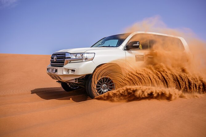 Dubai Desert Safari, BBQ, Live Shows, Camel, Sandboard (7-Hours) - Key points to know before you book