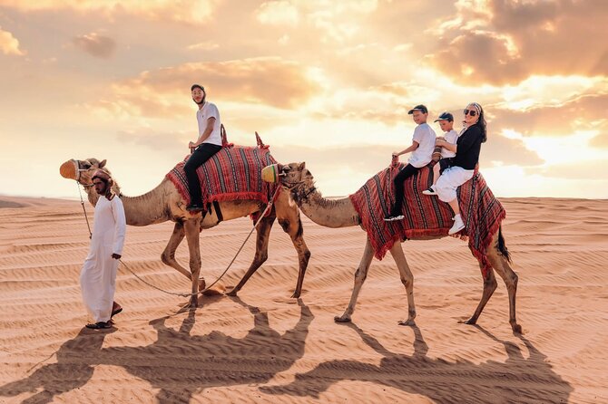 Dubai Desert Safari, BBQ, Live Shows, Camel, Sandboard (7-Hours) - What the 20-minute dune-bashing ride feels like