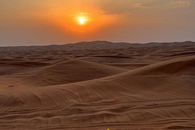 Dubai Desert Safari, Camel, Live BBQ & Shows (Private 4x4 Car) - A private group changes the value calculation