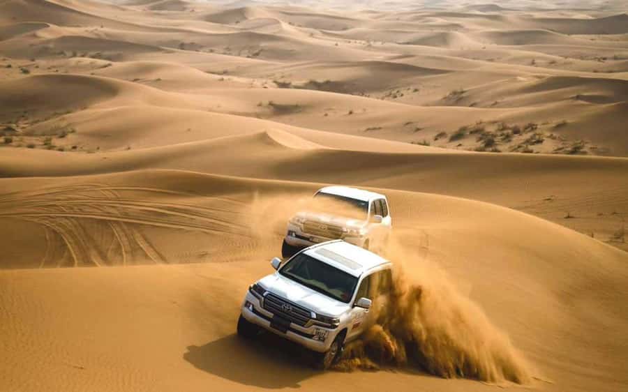 Dubai: Desert Safari, Camel Ride, Sandboarding, Quad Bike - Guides make a real difference