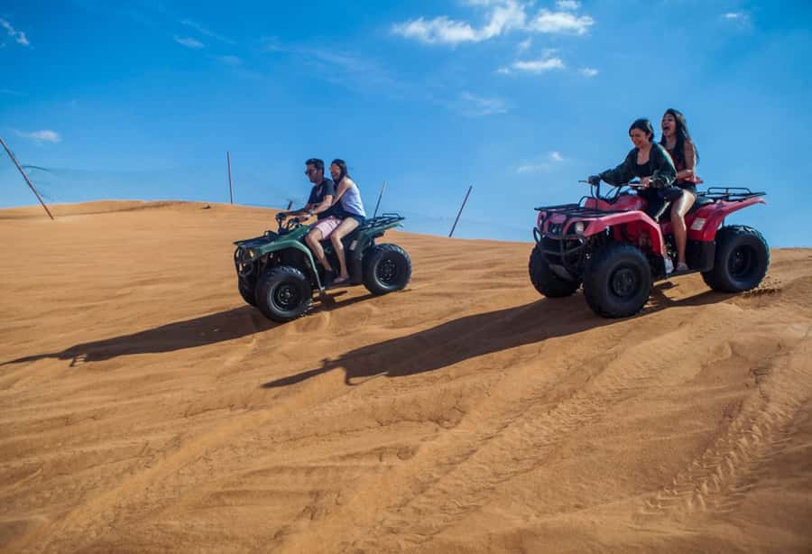 Dubai: Desert Safari, Quad Bike, Camel Ride and Sandboarding - The guides can make a simple plan feel personal