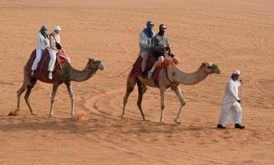 Dubai: Desert Safari, Quad Bike, Camel Ride and Sandboarding - Quad biking adds speed, cost, and responsibility