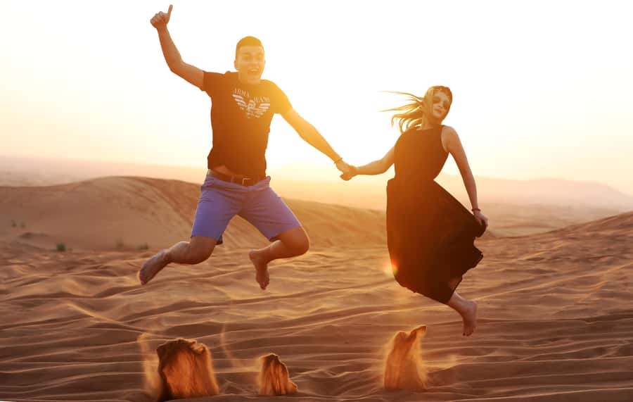 Dubai: Desert Safari, Quad Bike, Sandboarding, Camels & BBQ - Arabic coffee and the camp’s cultural program