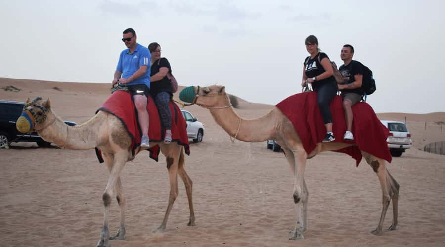 Dubai Desert Safari, Quad Biking, Camel Ride, & Sandboarding - Small details that make the day easier