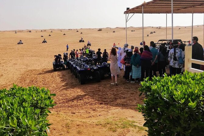 Dubai Desert Safari: Tanoura Show, Dune Bashing and BBQ Dinner - What dinner is like at the desert camp