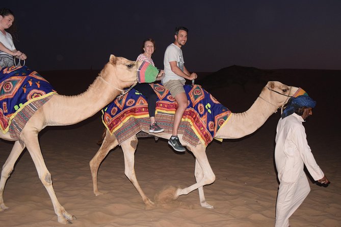 Dubai Desert Safari with BBQ, 3 Shows & Camel Ride at Majlis Camp - Sunset at Majlis Camp