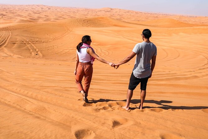 Dubai: Desert Safari with BBQ Dinner - The sunset stop gives the day some breathing room