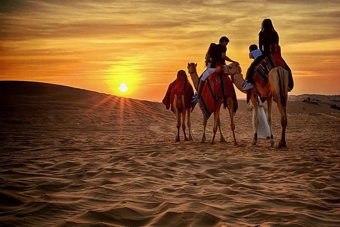 Dubai Desert Safari With BBQ, Quad Bike And Camel Ride - The desert camp turns into an evening program