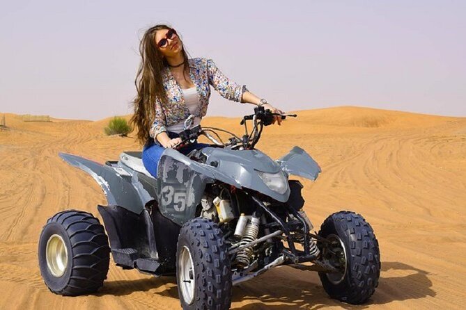 Dubai Desert Safari With BBQ, Quad Bike And Camel Ride - Camel riding and sandboarding keep the traditional side alive