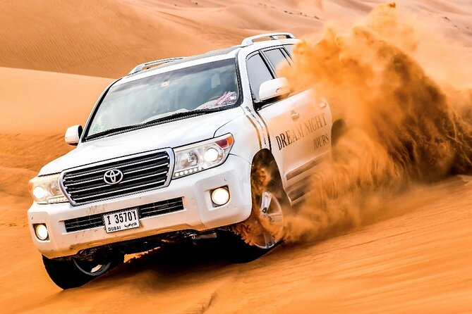Dubai Desert Safari With Dune Bashing, Camel Ride & BBQ Dinner - Why Lahbab is the right setting for dune bashing