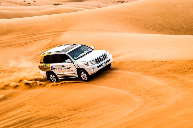 Dubai Desert Safari With Dune Bashing, Camel Ride & BBQ Dinner - BBQ dinner and vegetarian choices